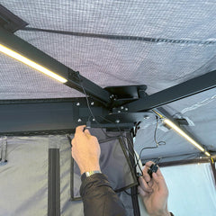 270 Grad freitragende Markise Horizon von horntools 2,5 m 8