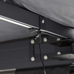 Auto Seitenmarkise 180° LEAF 2,0 m grau 5