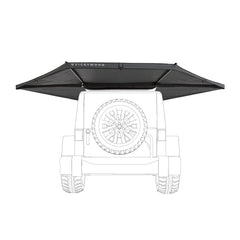 180° Rear Awning LEAF 1.5 m by Vickywood grey 1