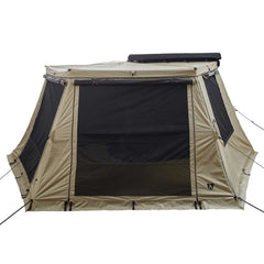 Zeltraum zu Seitenmarkise 270° LIGHT LEAF 2,0 m von Vickywood sand 6
