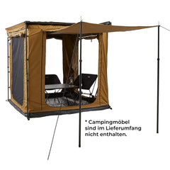 Zeltraum zu Markise 2,0 m von Vickywood 6