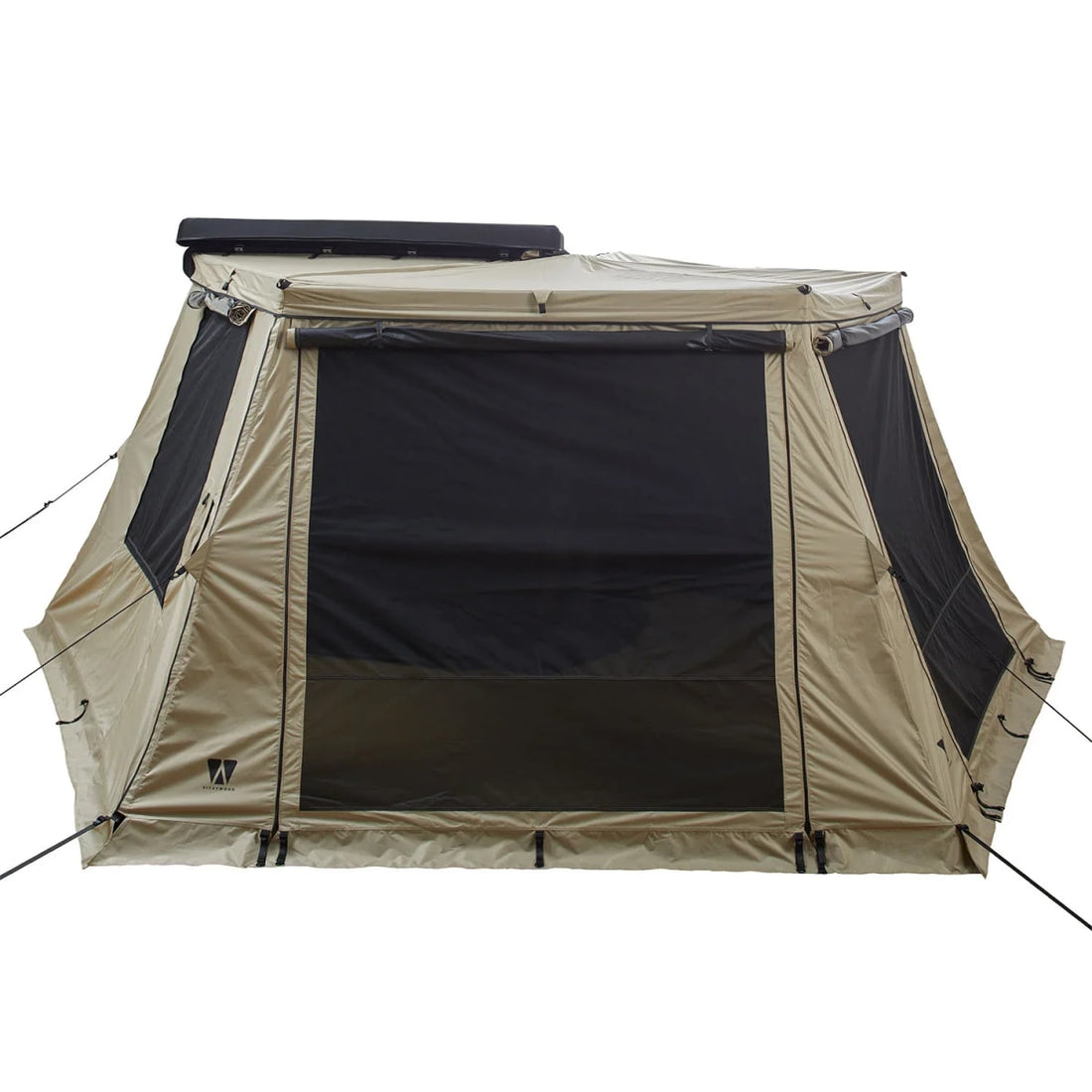 Zeltraum zu Seitenmarkise 270° LIGHT LEAF 2,0 m von Vickywood sand