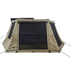Zeltraum zu Seitenmarkise 270° LIGHT LEAF 2,0 m von Vickywood sand 2
